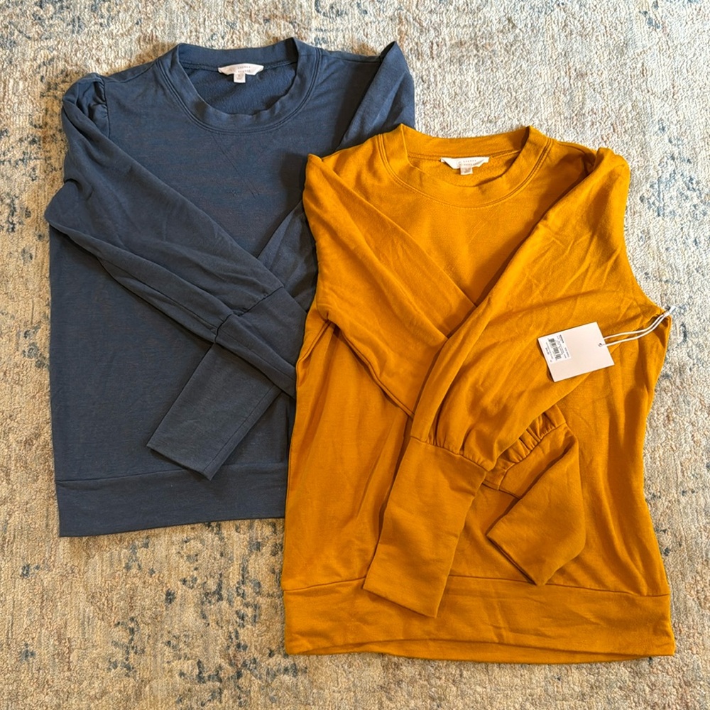 Set of Two Soft LC Lauren Conrad Crew Sweatshirts